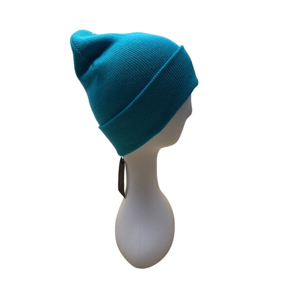 Rag & Bone New York Aqua Blue Knit Beanie Hat One Size - New - Picture 4 of 12